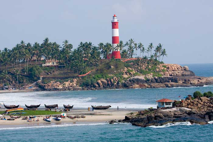 Cheap Flights - The Vizhinjam lighthouse near Kovalam beach