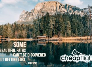 Some Beautiful Paths Can’t Be Discovered Without Getting Lost Some beautiful paths can't be discovered