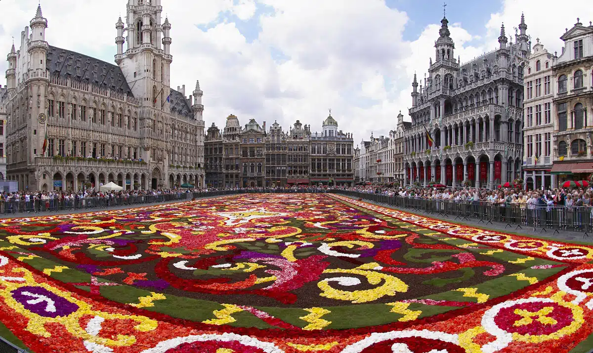 Grand Place Floral Carpet, Brussels, Belgium