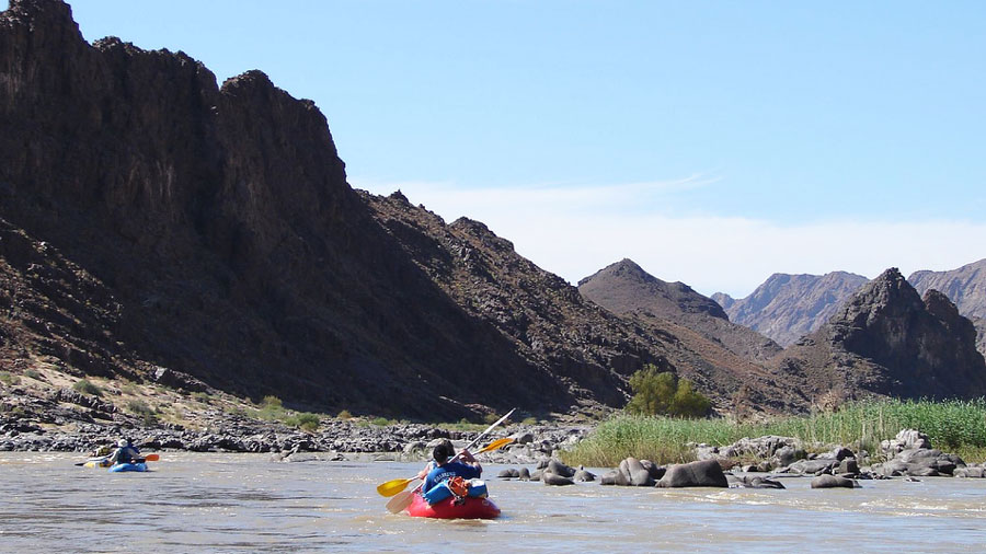 Orange River rafting, South Africa